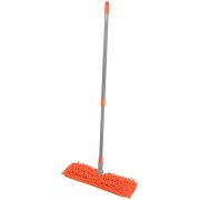 Швабра для пола  двусторонняя OfficeClean Professional, телескоп. ручка 70-120см, насадка МОП микрофибра 40 см 303058