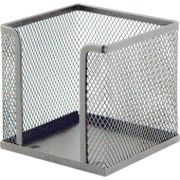 Бокс для куба  «deVENTE» 9,5x9,5x6 см, сетчатый металлический, серый 3042007