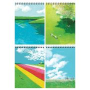 Блокнот А5 60л.,  «Minimalistic fields», твердая подложка  BG Б5гр60 12770