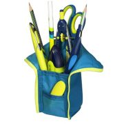 Пенал косметичка Herlitz My.Case синий/лимон 11359908 Германия