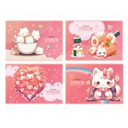 Альбом для рисования 40л., А4, на скрепке BG «Kawaii», металлизация АР4ск40_м 10940