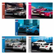 Альбом 40л «Престижные авто», спираль, обложка мелованный картон, перфорация Хатбер 40А4Всп