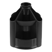 Подставка для ручек Стамм MINI DESK без наполнения, черный OP70