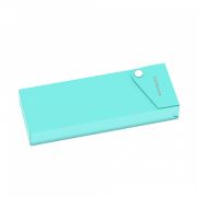 Пенал  выдвижной пластиковый Erich Krause  «Matt Pastel Mint» 74*27*200мм, мятный 53519