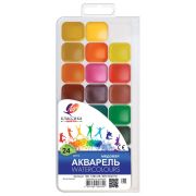 Краски акварельные 24цв  Классика медовые б/к пласт.Луч 19с1294-08