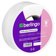 Cкотч двусторонний 50*8, на вспененной основе, 1мм Berlingo FSn_508033