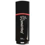Флеш-память 64GB Smart Buy «Crown»  Flash Drive, USB 2.0, черный SB64GBCRW-K