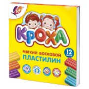 Пластилин 12цв.Луч Мягкий Кроха к/кор.198гр. 23С1484-08