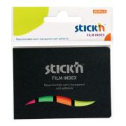 Закладки 25x45мм+12x45мм. пластик.Stick`n 21077