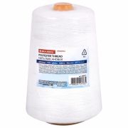 Нить для прошивки документов BRAUBERG ORIGINAL, лавсановая, d1мм, 1000 м, ЛШ 210, белая 608921
