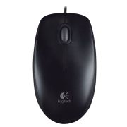 Мышь компьютерная проводная Logitech B100 Optical Mouse USB