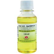 Масло ЗХК льняное 120мл. рафинированное отбеленное 2333912