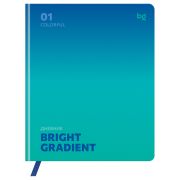 Дневник 1-11 кл. «Gradient. Blue», (Лайт)  искуственная кожа, печать, цветной срез, ляссе BG D5s48_64487