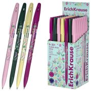 Ручка шариковая E.Krause Stick Floral Soul R-301 0.7, цвет чернил синий синяя 63077