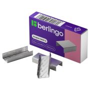 Скобы для степлера №24/6 Berlingo, оцинкованные, 1000шт.SN510