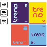 Тетрадь 96л.кл.скрепка BG,  «Monocolor. Trend», Т5ск96 11118