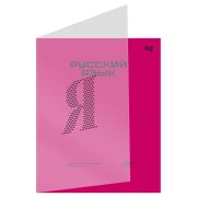 Тетрадь русский язык  BG «Перфокарта» - Русский язык, пластиковая обложка ТПск48_пл 63807