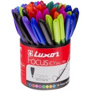 Ручка шариковая Luxor «Focus Icy» цвет чернил ассорти, 1,0мм 1760/56 DU