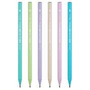 Карандаш Berlingo «Flexy Pastel» HB, с ластиком, заточен., пластиковый, ассорти BP01013