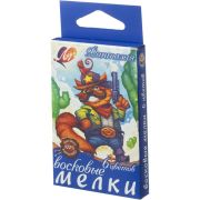 Мелки восковые на маслян. основе 6цв. ЛУЧ Фантазия 25С1519-08