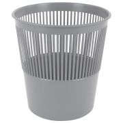 Ведро для бумаг 9л. серое  BRAUBERG, 237002