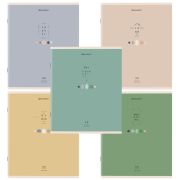 Тетрадь 48л. клетка BRAUBERG «Natural»,, скоба, клетка, обложка картон, 404359