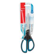 Ножницы 21 см, MAPED «Essentials Soft», 210 мм, прорезиненные ручки, черно-синие, европодвес, 468310, 469210,
