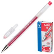 Ручка гелевая Рilot BL-G1-5  красная 0,3мм BL-G1-5T