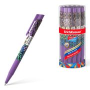 Ручка шариковая автоматическая Erich Krause ColorTouch Purple Python 0,7мм синяя, 50822