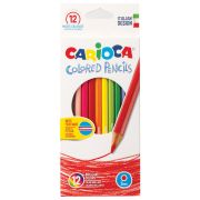 Карандаши 12цв. Carioca карт. упак. + точилка 40380(5) Испания