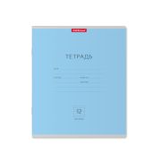 Тетрадь 12 л. линия Классика голубая, картонная обложка Erich Krause 35193