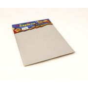 Картон цветной А4 8л. 7цв.+ 1л.серебро  А-4 Миасс М-319 скрепка