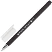 Ручка гелевая BRAUBERG «Matt Gel», ЧЕРНАЯ, корпус soft-touch,  0,5 мм,  142944