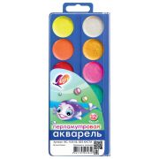 Краски 12цв акв. Перламутр.б/к п/уп.евро Луч 16С 1105