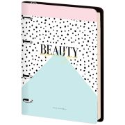 Тетрадь на кольцах А5, 80л. ЛАЙТ, кожзам, Greenwich Line «Vision. Beauty», тон. блок Nr4A5_30730