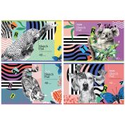 Альбом для рисования 40л., А4, на скрепке BG «Animal picture»
