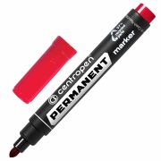 Маркер перманентный Centropen красный 8566