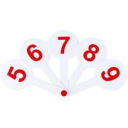 Касса-веер цифр от 0 до 9 Спейс ВК_37558