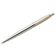Ручка шариковая Parker JOTTER Stainless Steell GT 1мм.,  синие чернила, подарочная упаковка 1953182