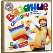 Вязание спицами Радуга Набор для детского творчества Кот Муар