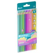 Карандаши цветные Berlingo «SuperSoft. Pastel» 12цв, заточ., европ. SSP0112