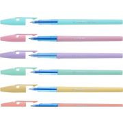 Ручка шариковая Stabilo 808 синяя, 0,7мм.,  Pastel