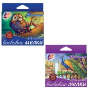 Мелки восковые на маслян. основе 24цв. ЛУЧ Фантазия 25С1521-08