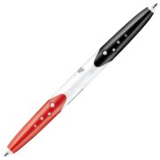 Ручка шариковая MAPED TWIN TIP авт.рез. манжет  2 цвета черн/красный 1,00 мм 229231