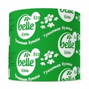 Туалетная бумага Belle  33 метра без втулки, 1-слойная, цвет серый/30