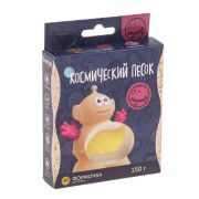 Космический песок, розовый,  пластичный + формочка,150г KP015P