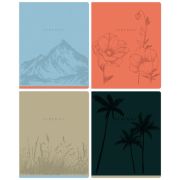 Тетрадь 48л. клетка «Monocolor. Serenity»,   выб. лак  BG Т5ск48_вл 11030