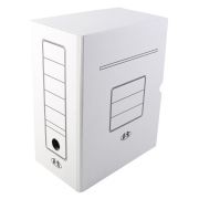 Папка архивная 150мм (короб) микрогофр. белая 320х150х255