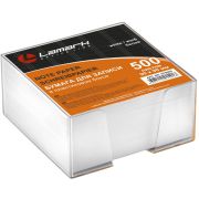 Блок 9*9*500л белый Lamark в прозрачном пластиковом боксе  NT0085