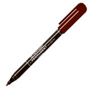 Маркер перманентный 1мм коричневый CENTROPEN 2846 коричн./10